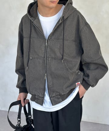 CPCM(シーピーシーエム) アソートフードジップブルゾン