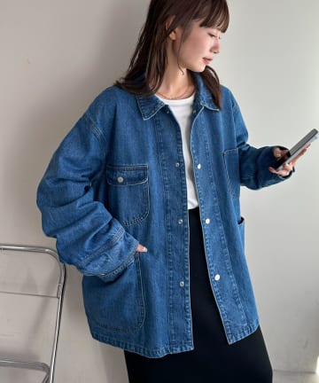 DISCOAT(ディスコート) レディースのデニムジャケット/ブルゾンの商品