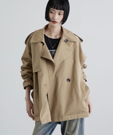 Lui's(ルイス) トレンチショートコート