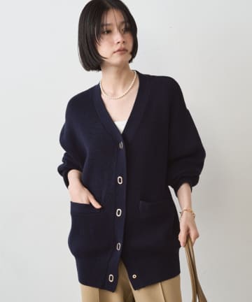 LOUNGEDRESS(ラウンジドレス) ゴールドリングカーデ