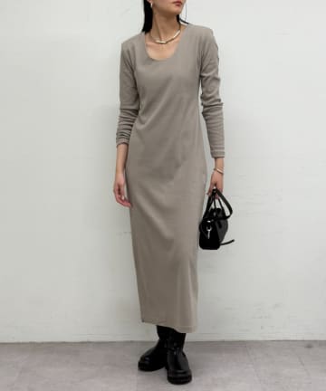 LOUNGEDRESS(ラウンジドレス) パワショルカットワンピース