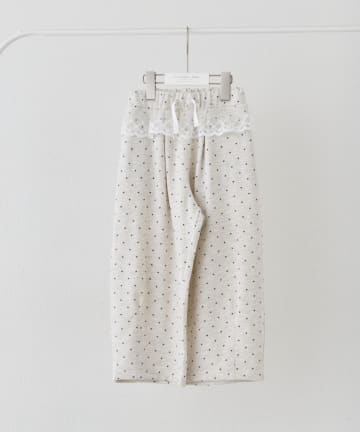 CIAOPANIC TYPY(チャオパニックティピー) 【KIDS】《ジュニアサイズあり》ウエストレースドットスウェットパンツ