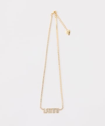 one after another NICE CLAUP(ワンアフターアナザー ナイスクラップ) 【Latini】ロゴネックレス