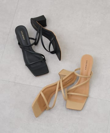 SHENERY(シーナリー) ストラップヒールサンダル