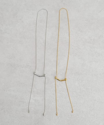 SHENERY(シーナリー) スネークウェーブネックレス