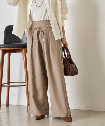 Jena　espace merveilleux(ジェナ　エスパスメルヴェイユ) ウエストフリルパンツ