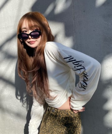 RAY CASSIN(レイカズン) ワンショルロゴロンT