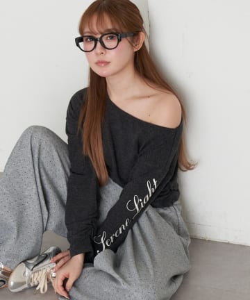 RAY CASSIN(レイカズン) ワンショルロゴロンT