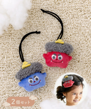 3COINS(スリーコインズ) 鬼のお面2個セット／節分