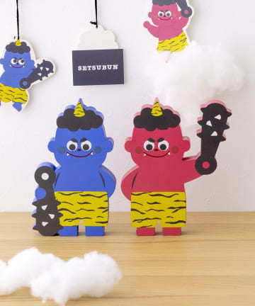 3COINS(スリーコインズ) 鬼のオブジェ／節分