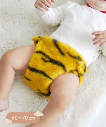 3COINS(スリーコインズ) 鬼のオムツ：60～70cm／節分