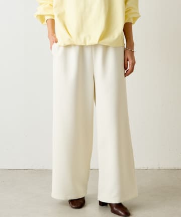 BEARDSLEY(ビアズリー) ダブルクロスウエストリブパンツ