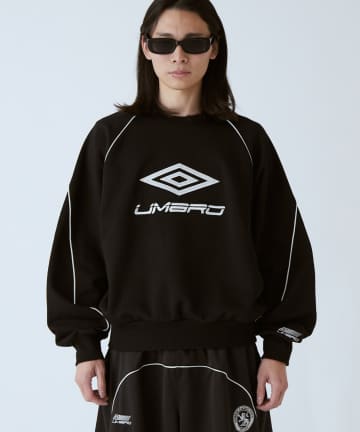 Lui's(ルイス) UMBRO×Lui's パイピングロゴスウェット