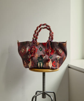 ear PAPILLONNER(イア パピヨネ) 【IMAYIN(イマイエン)】ベルベットトートバッグ