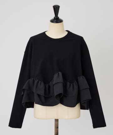 BEARDSLEY(ビアズリー) 《HiROMITHiSTLE》裾フリルカットソー