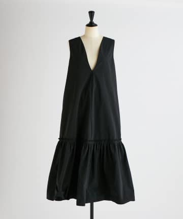 BEARDSLEY(ビアズリー) 《HiROMITHiSTLE》裾ギャザー後ろボタンワンピース