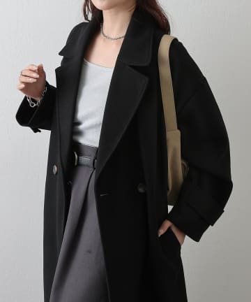 COLONY 2139(コロニー トゥーワンスリーナイン) モッサライトダブルロングコート