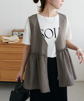 DISCOAT(ディスコート) 【WEB限定】ジップベスト