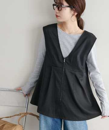 DISCOAT(ディスコート) 【WEB限定】ジップタックベスト