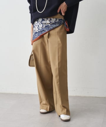 OUTLET(アウトレット) 【Loungedress】ラップタブパンツ