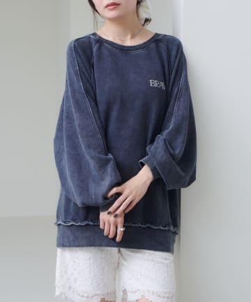 OUTLET(アウトレット) 【Kastane】ラインストーンスウェット