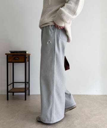 FREDY & GLOSTER(フレディ アンド グロスター) 【GEVACO/ゲバコ】ウールライクイージーパンツ