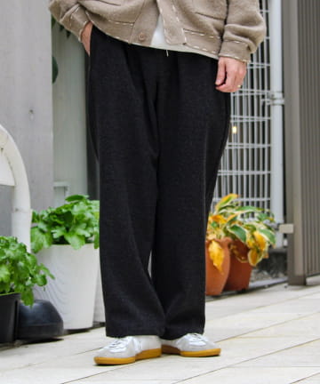 FREDY & GLOSTER(フレディ アンド グロスター) 【GOODNESS WEAR】リラックスメルトンパンツ