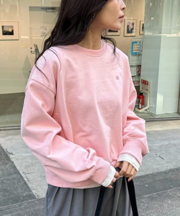 FREDY & GLOSTER(フレディ アンド グロスター) FR刺繍ヘビー裏毛スウェット