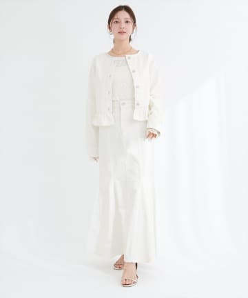 natural couture(ナチュラルクチュール) マーメイドデニムスカート