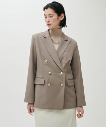 LARUTA(ラルータ) 金ボタンテーラードジャケット