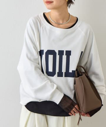 RIVE DROITE(リヴドロワ) 【レイヤードに最適】チュールキリカエカットソー