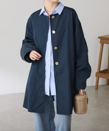 COLLAGE GALLARDAGALANTE(コラージュ ガリャルダガランテ) ヴィンテージクロスノーカラーコート/セレモニー