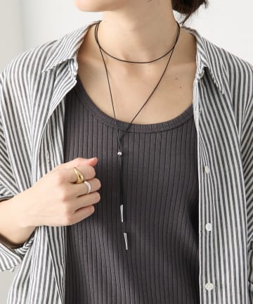 RIVE DROITE(リヴドロワ) 予約【トレンド感◎】コードレイヤードチョーカー