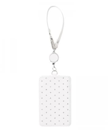 3COINS(スリーコインズ) ラインストーン風パスケース