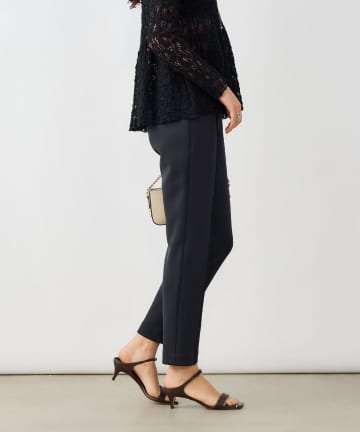 NOLLEY'S(ノーリーズ) 《セットアップ対応》ウォッシャブルダンボールテーパードパンツ