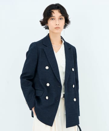 NOLLEY'S(ノーリーズ) スラブダブルジャケット