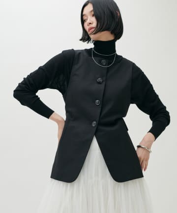 LARUTA(ラルータ) スクエア2WAYジレ