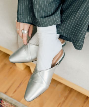 CIAOPANIC TYPY(チャオパニックティピー) ≪セレモニーフェア対象≫クロスデザインミュール