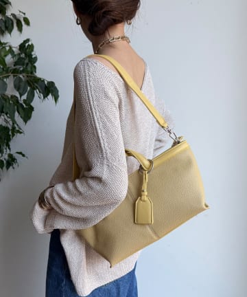 DOUDOU(ドゥドゥ) ハンドルポイントトートバッグ