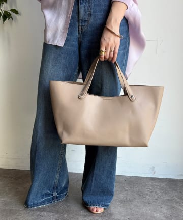 DOUDOU(ドゥドゥ) 【WEB限定】横長2wayトートポーチ付