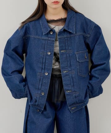 Kastane(カスタネ) 【WHIMSIC/SETUP対応】TYPE-1 デニムジャケット