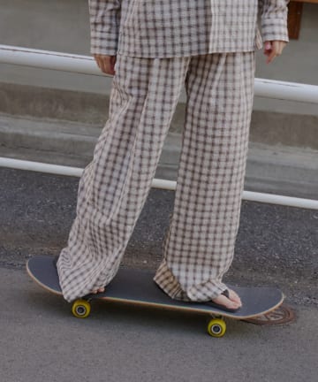 Kastane(カスタネ) 【WHIMSIC/2サイズ展開/SETUP対応】スリーピングパンツ