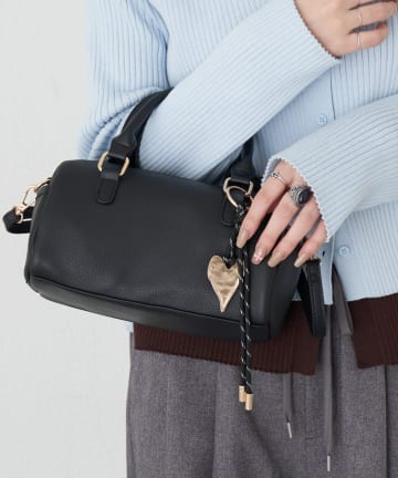 CIAOPANIC TYPY(チャオパニックティピー) 【オケージョン対応可能】チャーム付きボストンBAG