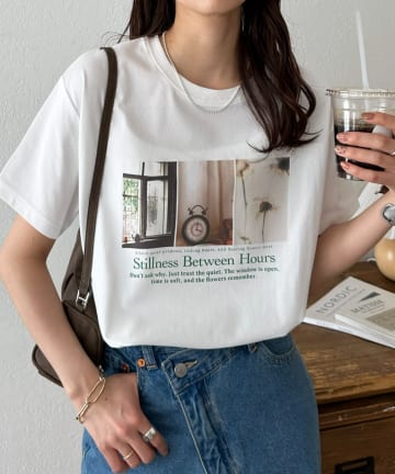 DISCOAT(ディスコート) 【SS先行予約】3フォトプリントTシャツ