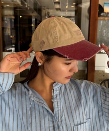 CIAOPANIC TYPY(チャオパニックティピー) ピグメント刺繍キャップ