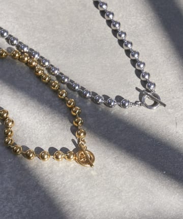 CIAOPANIC TYPY(チャオパニックティピー) :lilステンレスボールチェーンネックレス