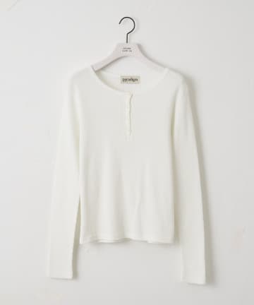 COLONY 2139(コロニー トゥーワンスリーナイン) 【paradigm】ガス焼ワッフルコンパクトヘンリーネックL/S