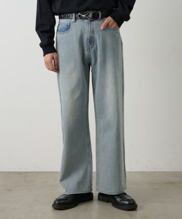 COLONY 2139(コロニー トゥーワンスリーナイン) ヴィンテージライクルーズストレートデニムパンツ