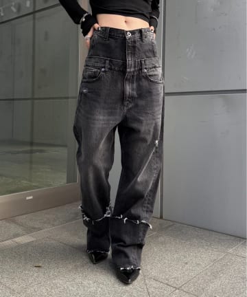 Lui's(ルイス) ダブルウエストボーイズデニム