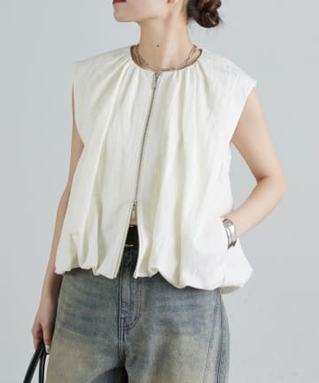 Lui's(ルイス) ダブルジップバルーンジレ